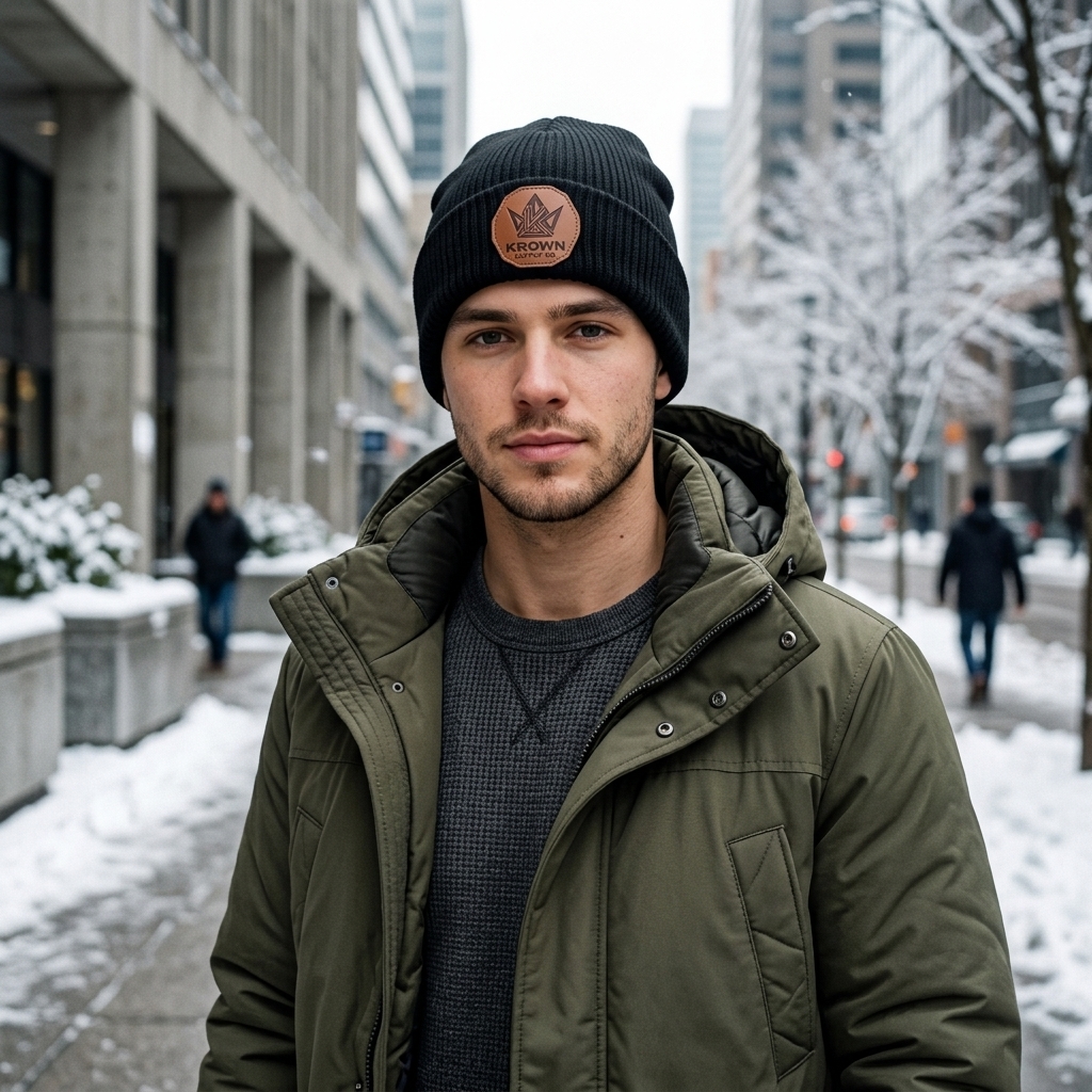KrowN Heavy Ribbed Cuffed Jobsite Beanie alternate
